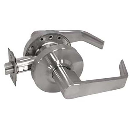 Grade 2 Cylindrical Lock, Passage, Lever, Satin Chrome, 2-3/4 Inch Backset MPN:L2010-26D
