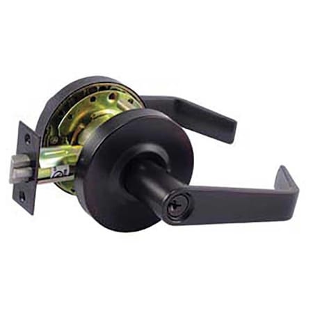 Door Lever Lockset, 1 3/8-2