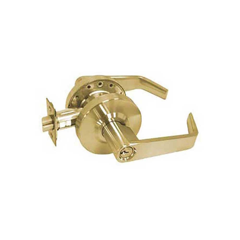 Lever Locksets; Lockset Type: Storeroom ; Key Type: Keyed Different ; Back Set: 2-3/4 (Inch); Cylinder Type: Conventional ; Material: Steel ; Door Thickness: 1-3/8 to 2 MPN:L2080-US3