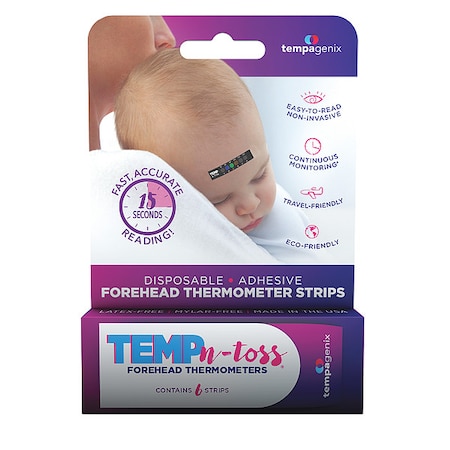Disposable Forehead Thermometer, PK6 MPN:C-8735