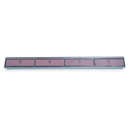 Ceramic Emitter Infrared Heater, 40 In. L MPN:CRA10026
