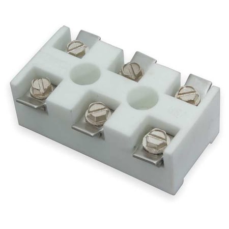 Ceramic Terminal Block, 1-1/4x2-7/16 in. MPN:EHD-108-121