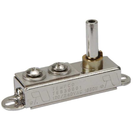 Process Thermostat, Open on Rise, 50 Degrees to 525 Degrees F, SPST, 120/240V AC MPN:TEB30001