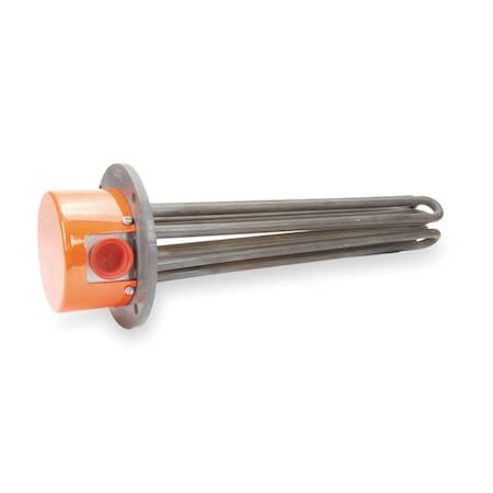 Flanged Immersion Heater, 36-9/16 In. L MPN:TFP02666