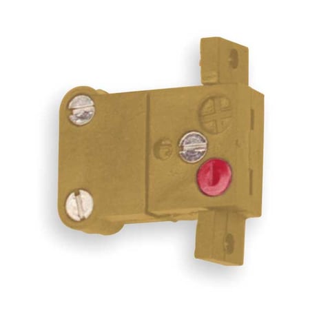 Panel Jack, K, Yellow, Miniature 2 Pin MPN:TCA-102-144
