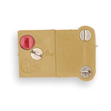Thermocouple Jack, K, Yellow, Miniature MPN:TCAR-1015