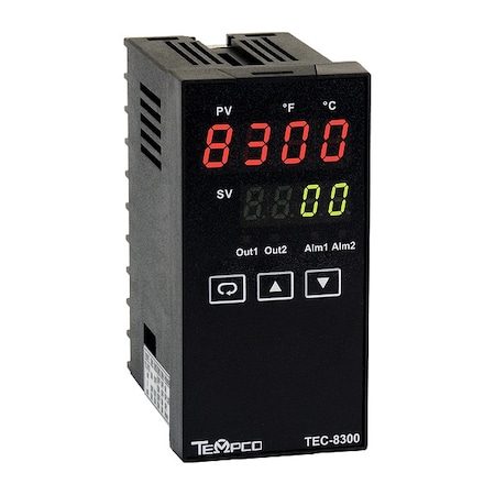 Temp Controller, Prog, 90-264V, Relay2A MPN:TEC33009