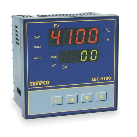 Temp Controller, Prog, 90-250V, Relay2A MPN:TEC56025