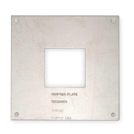 Adapter Plate, Adapts 1/4 Cutout to 1/16 MPN:TEC99901