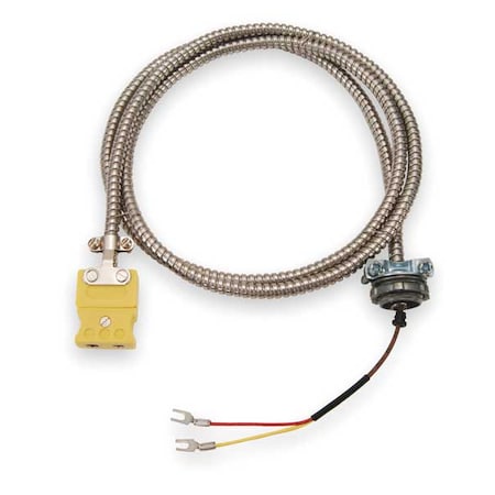 Thermocouple Ext Wire, K, 20AWG, Str, 50Ft MPN:ECA00081