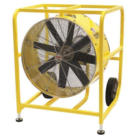 Standard Duty Air Circulator, Floor Mount, 24 in Blade Dia, 115/208-230V, 12, 867 cfm MPN:913-1160