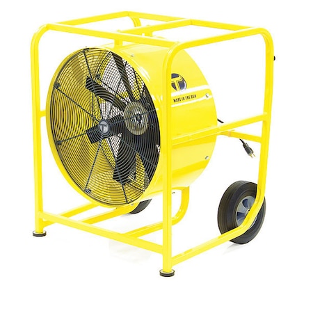 Standard Duty Air Circulator, Floor Mount, 24 in Blade Dia, 115/208-230V, 12, 867 cfm MPN:913-1161