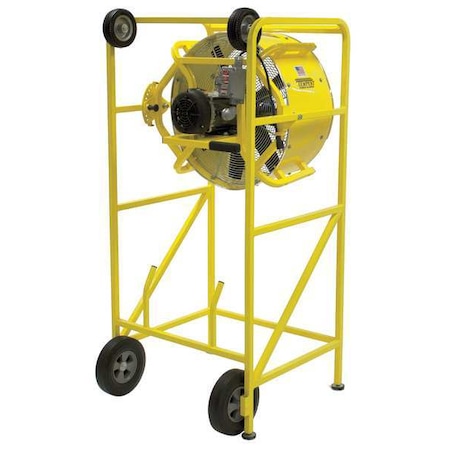 Standard Duty Air Circulator, Floor Mount, 24 in Blade Dia, 115/208-230V, 12, 867 cfm MPN:913-1180