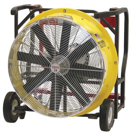 Standard Duty Air Circulator, Floor Mount, 24 in Blade Dia, 115/208-230V, 12, 867 cfm MPN:913-1260