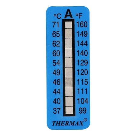 Indicators, Thermax Level Strip, PK10 MPN:026101