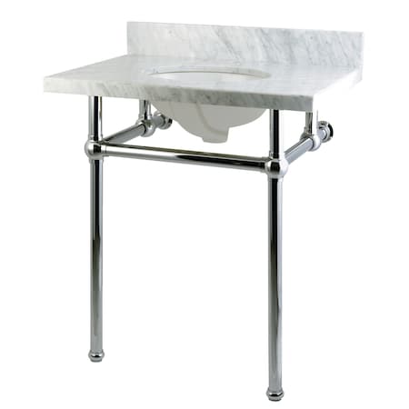 KVPB30MB1 Vanity & Sink with Brass Pedestal MPN:KVPB30MB1