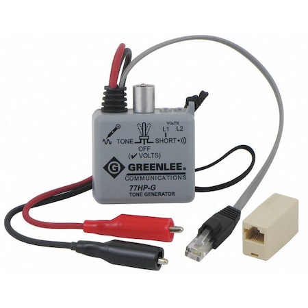 Tone Generator, RJ11, RJ45, Modular Plug MPN:77HP-G