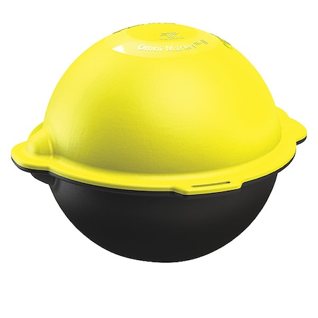 Marker Ball, Polyethylene, Black/Yellow MPN:OM-04