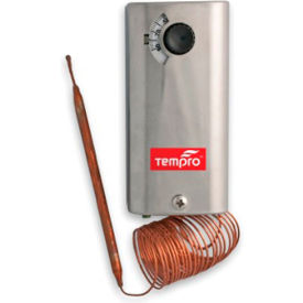 Tempro Industrial Remote Bulb Line Voltage Temperature Controller TP513 Heat/Cool SPDT Single Stage TP513