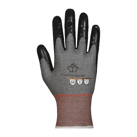 VF, Glove, Nitrile, M, Black/Gray, 793WA3, PR MPN:PS21TXUFN-8