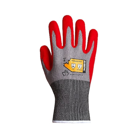 Work Gloves, Cut Level A4, Dipped, Foam Nitrile, Texture, S 1 PR MPN:S18WTFN-7