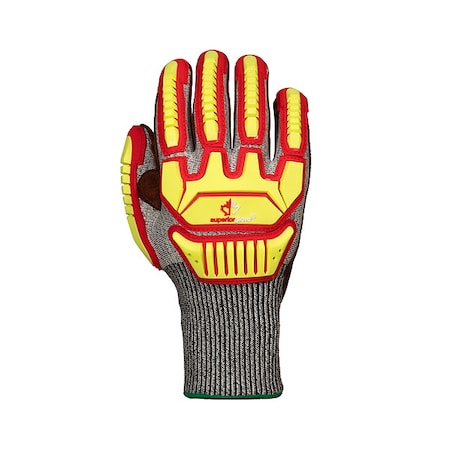 Work Gloves, Cut Level A8, Uncoated, Nitrile, S 1 PR MPN:STAGBLPVB-S