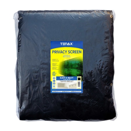 Privacy Screen, Black, 150 ft Overall L MPN:2A220041