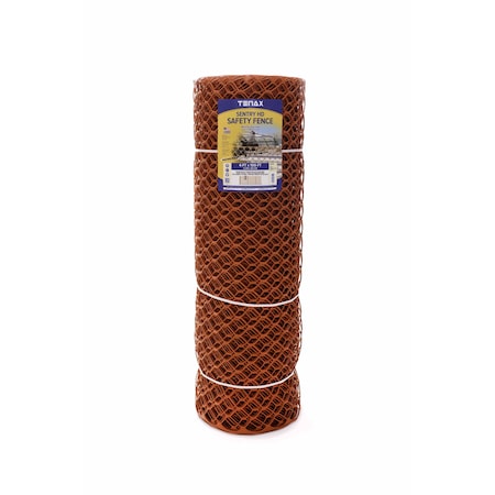 Sentry HD 4FT X 100FT Orange Fence, Mesh Size 2.36
