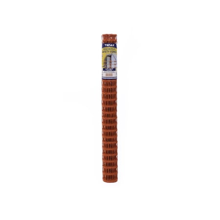 Safety Fence, 4 ft. H, 50 ft. L, Orange MPN:89909004
