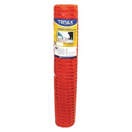 Nordic, Snow Fence, 4ft. x 100 ft. Orange MPN:90853704
