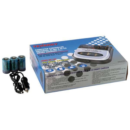 Battery Charger, 12VDC, Ni-Cd/Ni-MH MPN:871-00006
