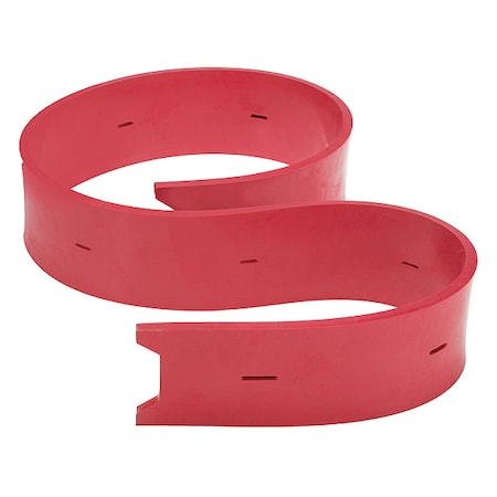 Rear Squeegee Blade, Rubber, Red MPN:4045375