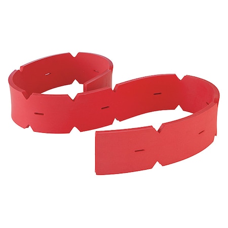 Front Squeegee Blade, Rubber, Red MPN:4045377