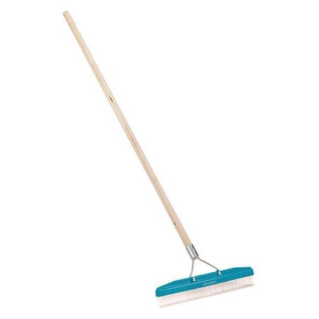 Carpet Rake, 59 1/2 in L, Metal, Silver MPN:4035070