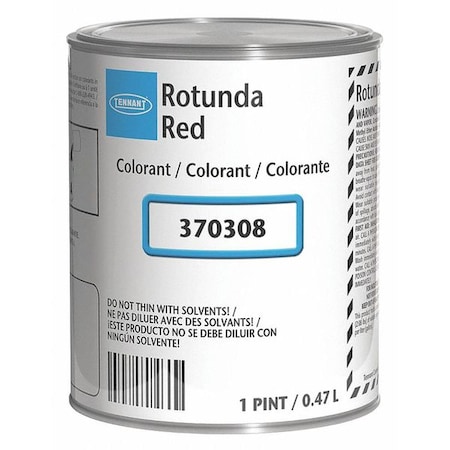 Paint Colorant, Rotunda Red, 1 pt MPN:370308