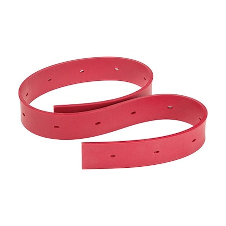 Rear Squeegee Blade, Rubber, Red MPN:4037458