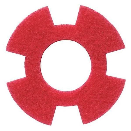 Cleaning Pad, Red, 9