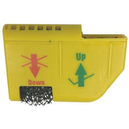 Recovery Tank Filter, Plastic, Yellow MPN:4221105