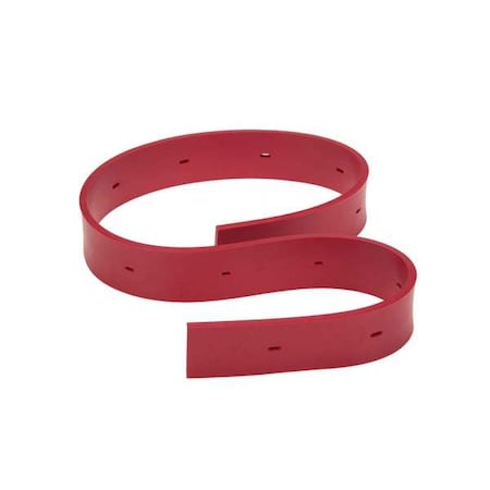 Rear Squeegee Blade, Latex, Red MPN:4047710