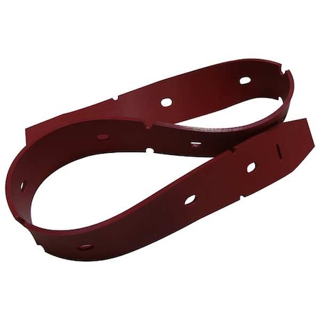 Front Squeegee Blade, Rubber, Red MPN:4088712