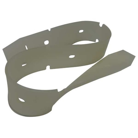 Front Squeegee Blade, Polyurethane, Red MPN:4087974