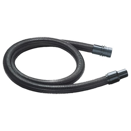 Vacuum Hose, 8 ft L, Black, Plastic MPN:4133341