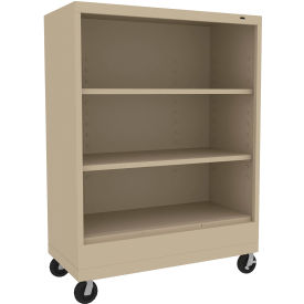 Tennsco® Welded Bookcase with Casters 36