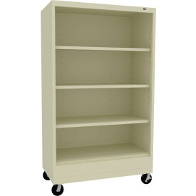 Tennsco® Welded Bookcase with Casters 36