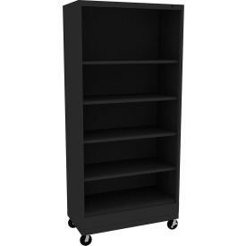Tennsco® Welded Bookcase with Casters 36