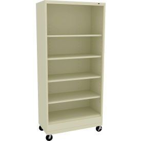 Tennsco® Welded Bookcase with Casters 36