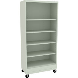 Tennsco® Welded Bookcase with Casters 36