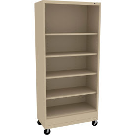Tennsco® Welded Bookcase with Casters 36