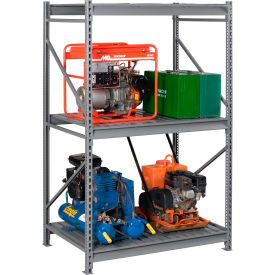 Tennsco 3 Level Bulk Storage Rack Steel Deck Starter 96