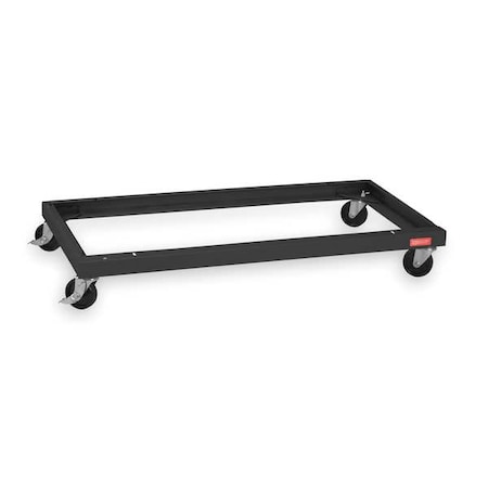 Caster Kit, 48 in W x 24 in D, Black MPN:CK-4824BK